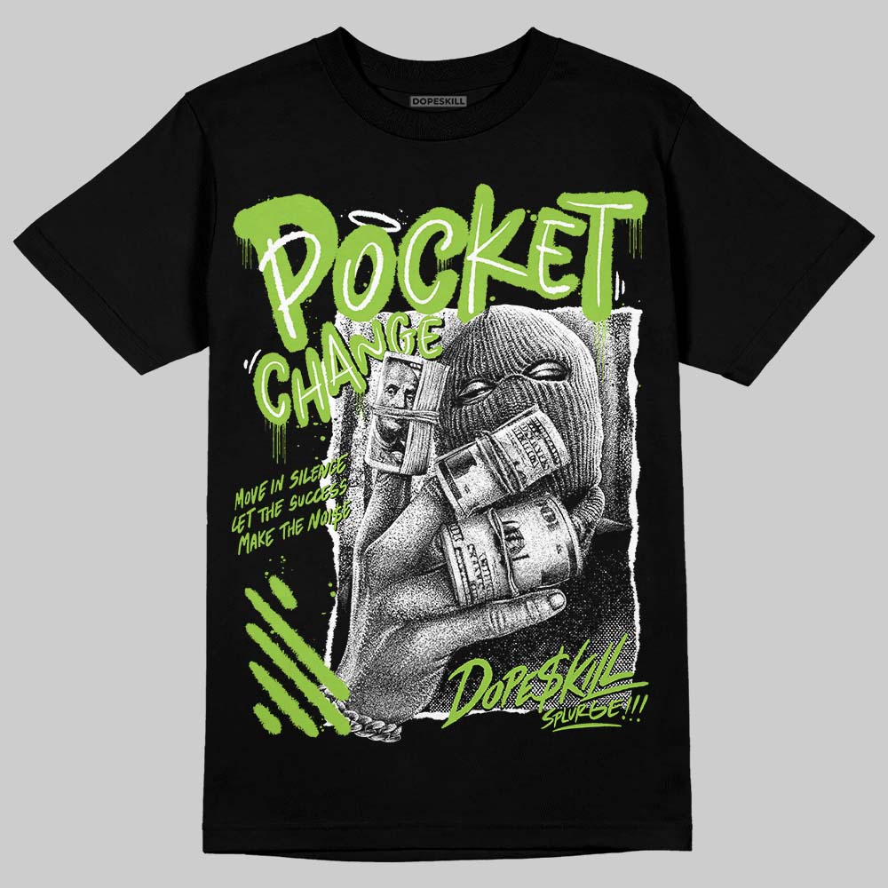 Neon Green Collection superstreetwear T-Shirt Pocket Change Graphic