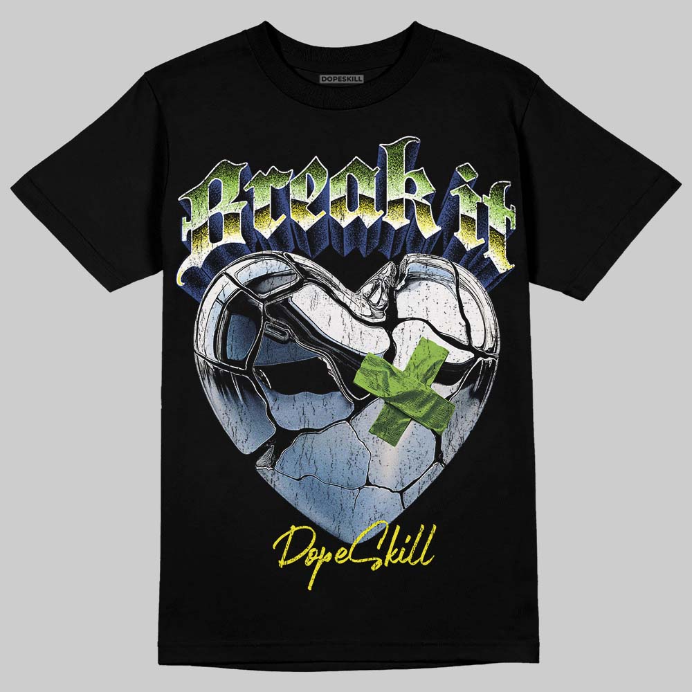 Neon Green Collection superstreetwear T-Shirt Break It Graphic