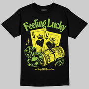 Neon Green Collection DopeSkill T-Shirt Feeling Lucky Graphic