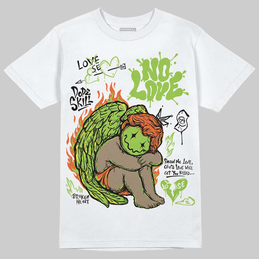 Neon Green Collection superstreetwear T-Shirt No Love Graphic