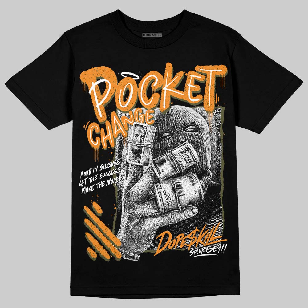 Olive 5s superstreetwear T-Shirt Pocket Change Graphic