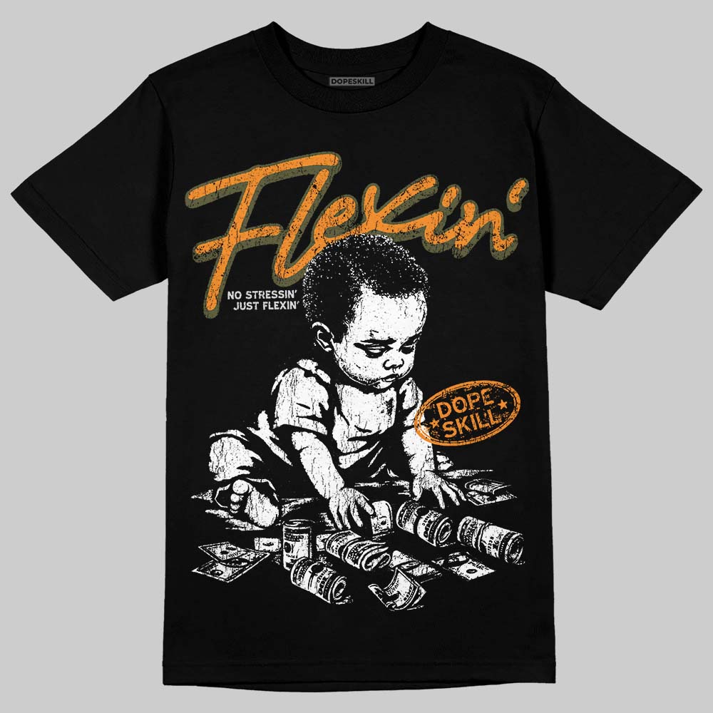 Olive 5s superstreetwear T-Shirt Flexin' Graphic