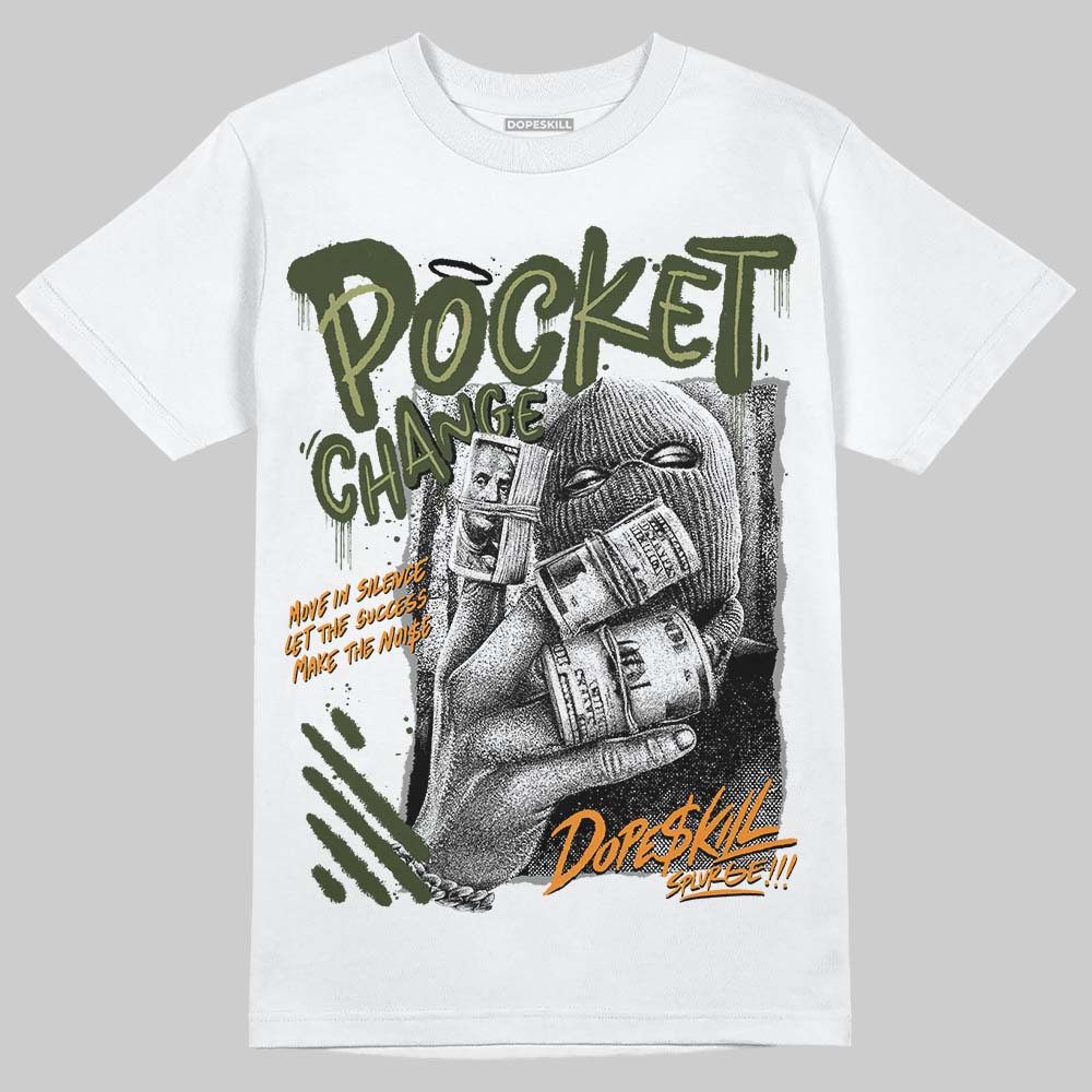 Olive Collection superstreetwear T-Shirt Pocket Change Graphic