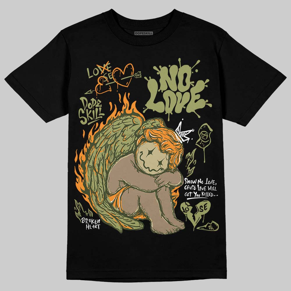 Olive Collection superstreetwear T-Shirt No Love Graphic