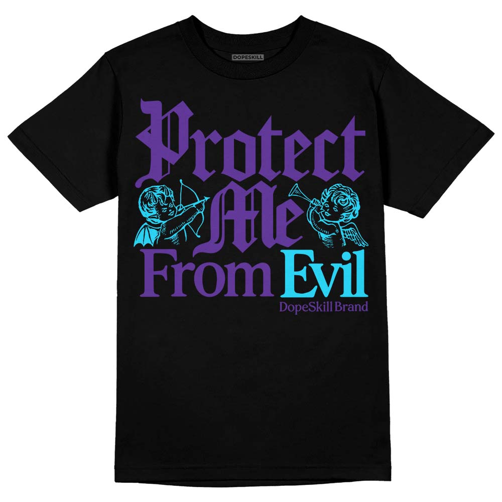 PURPLE Collection superstreetwear T-Shirt Protect Me From Evil Graphic