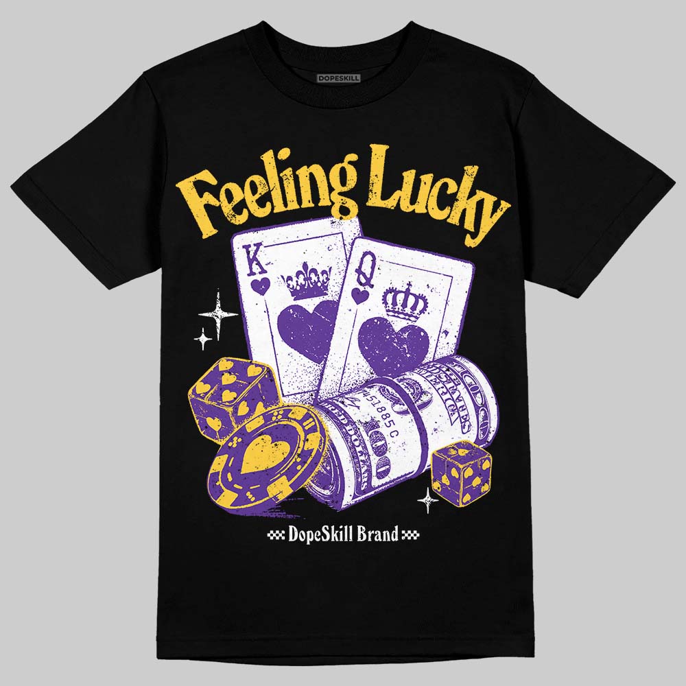 PURPLE Collection superstreetwear T-Shirt Feeling Lucky Graphic