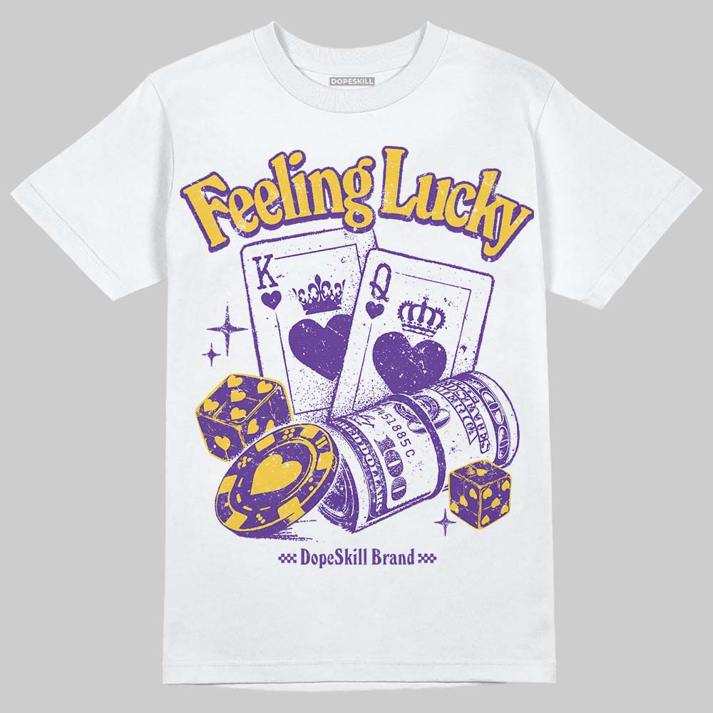 PURPLE Collection superstreetwear T-Shirt Feeling Lucky Graphic