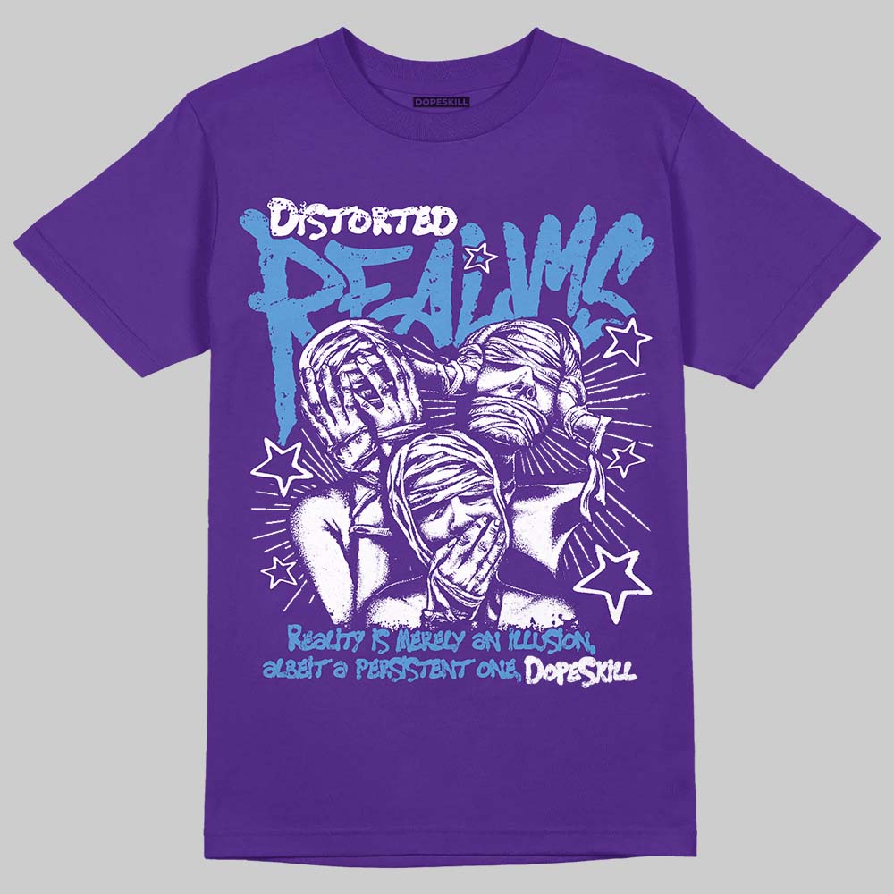 PURPLE Collection superstreetwear T-Shirt Distorted Realms Graphic