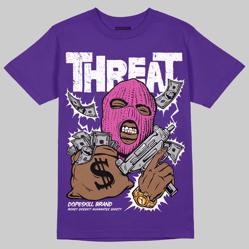 PURPLE Collection superstreetwear T-Shirt Under Threat Graphic