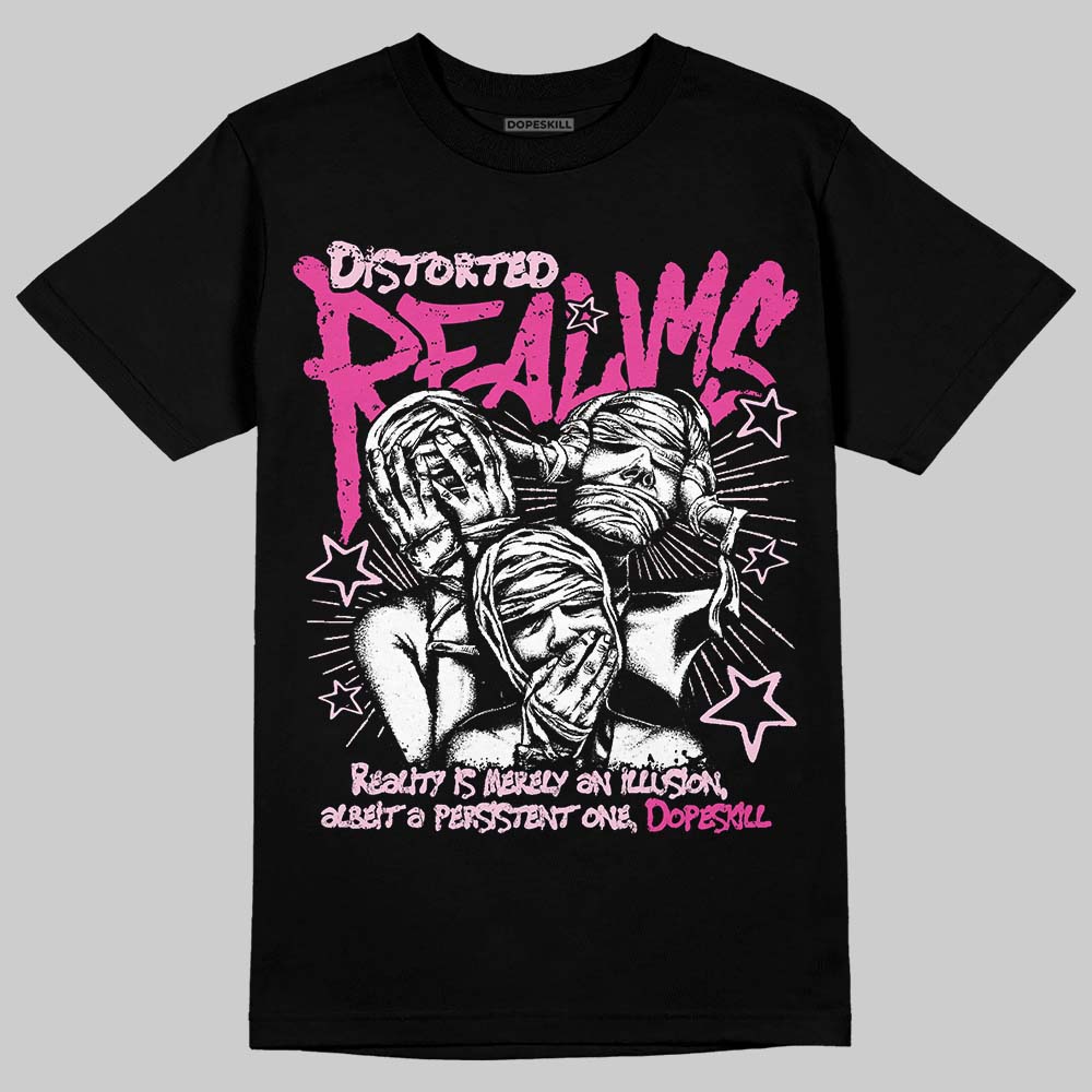 Pink Collection superstreetwear T-Shirt Distorted Realms Graphic