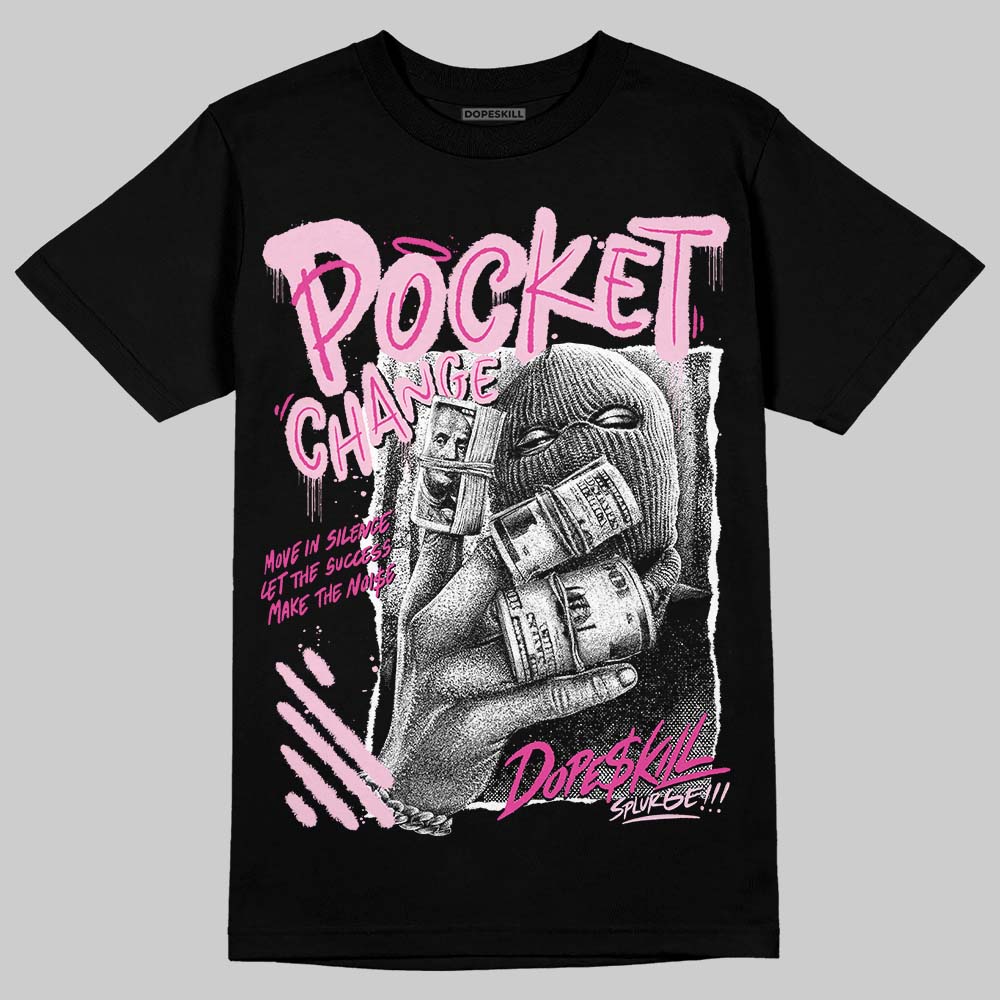 Pink Collection superstreetwear T-Shirt Pocket Change Graphic