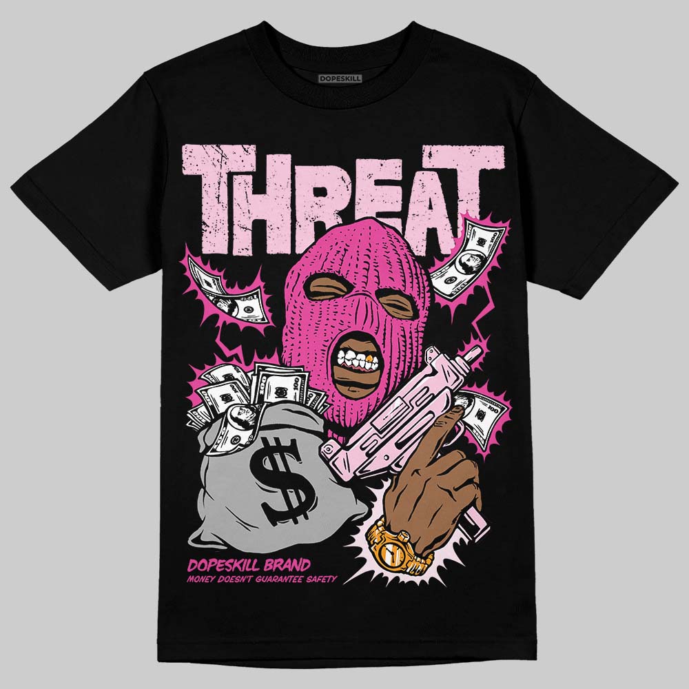 Pink Collection superstreetwear T-Shirt Under Threat Graphic