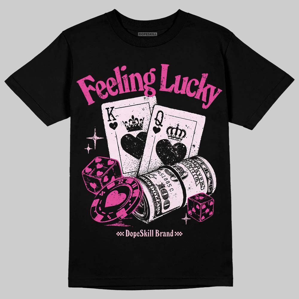 Pink Collection superstreetwear T-Shirt Feeling Lucky Graphic
