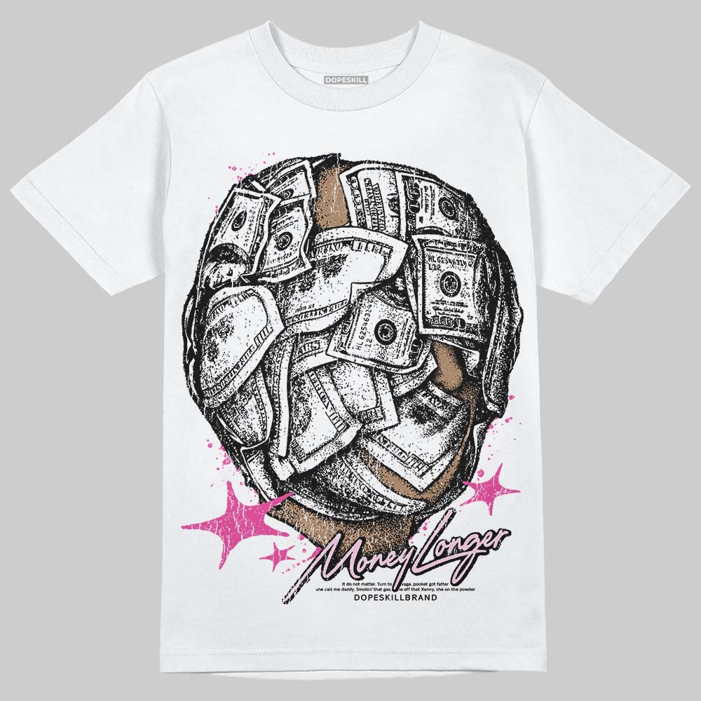 Pink Collection superstreetwear T-Shirt Money Longer Graphic
