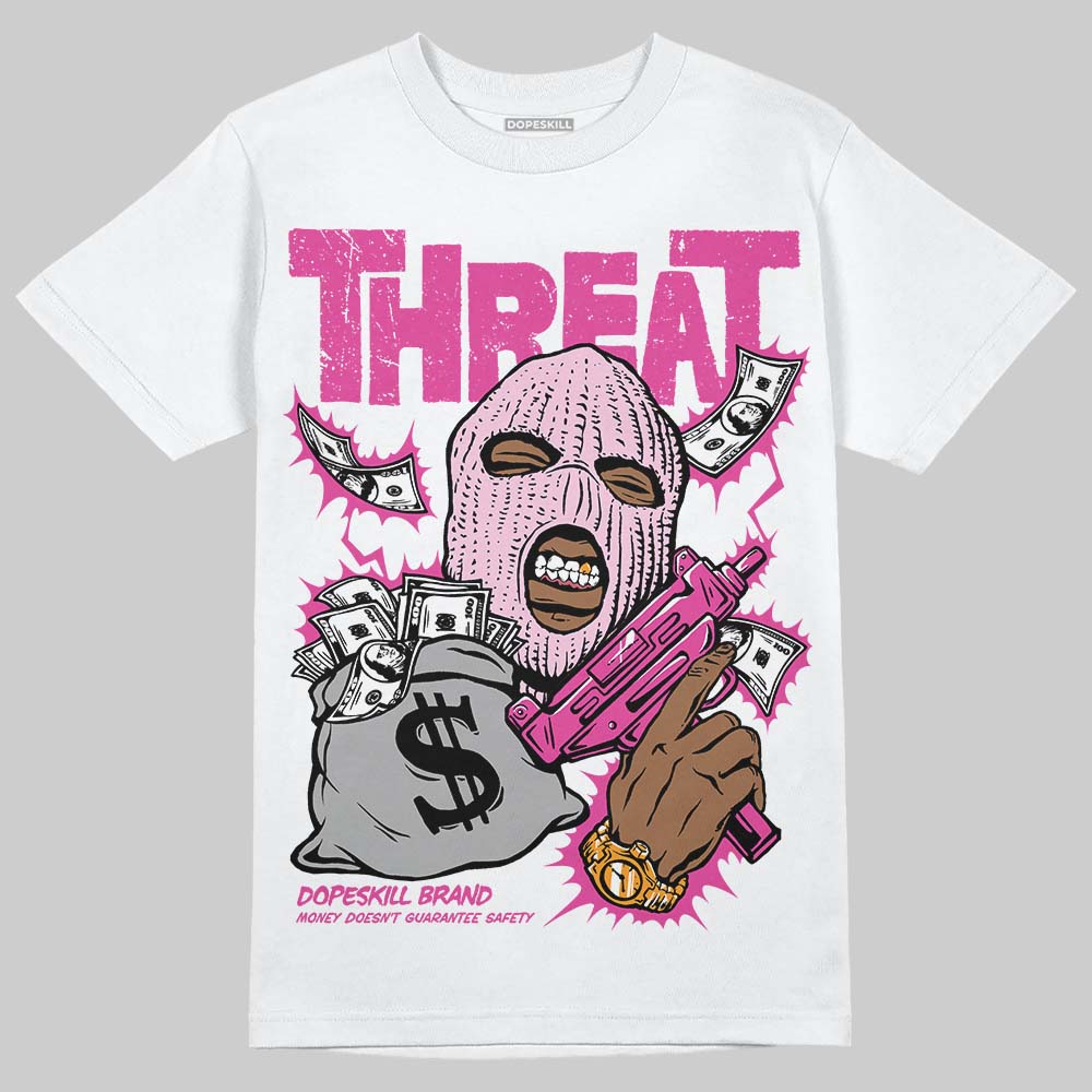 Pink Collection superstreetwear T-Shirt Under Threat Graphic