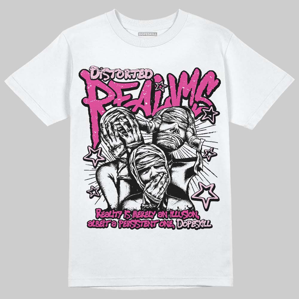 Pink Collection superstreetwear T-Shirt Distorted Realms Graphic