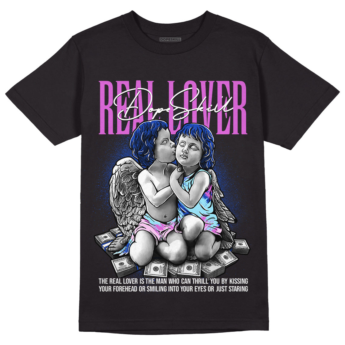 Hyper Royal 12s superstreetwear T-Shirt Real Lover Graphic