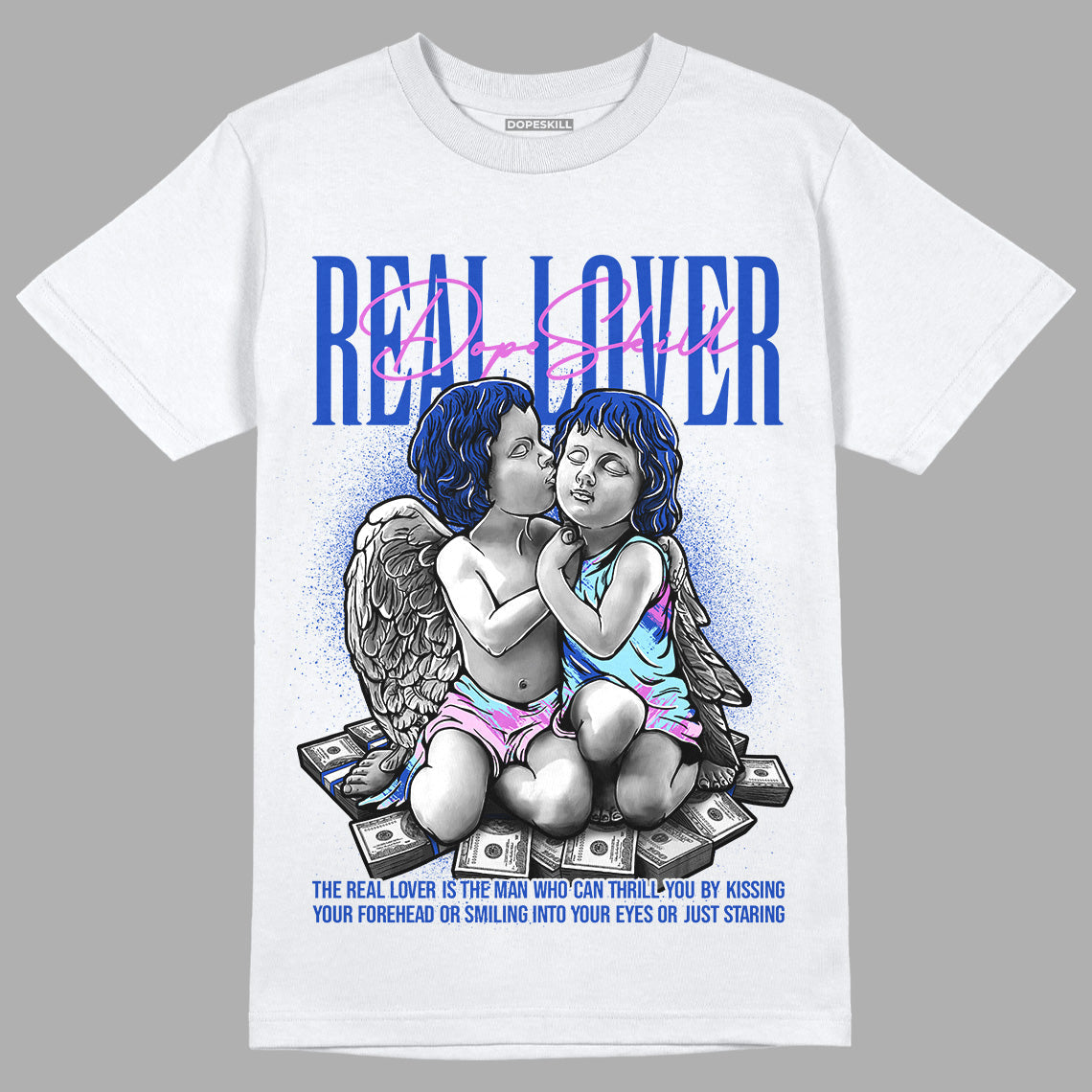 Hyper Royal 12s superstreetwear T-Shirt Real Lover Graphic