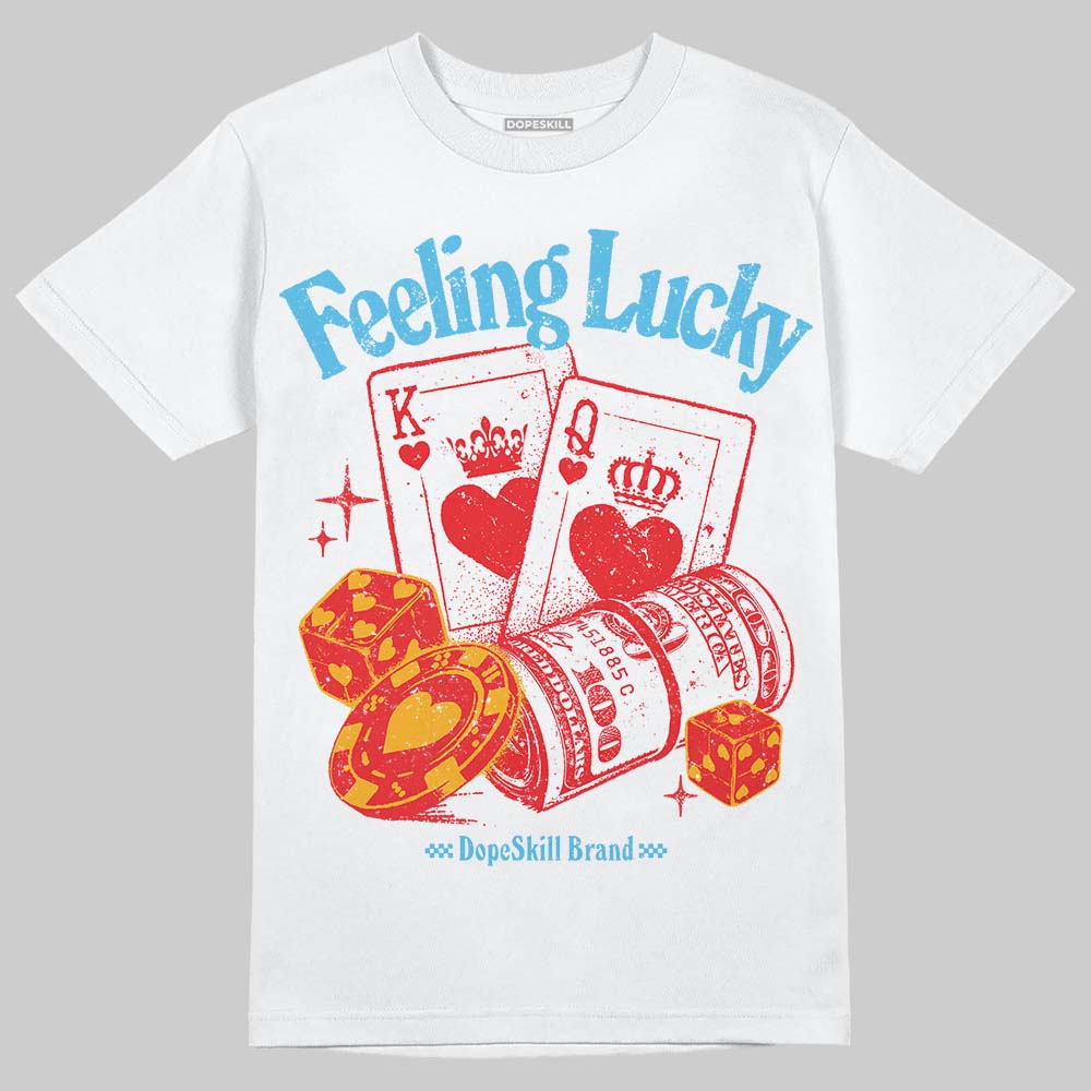 Red Collection superstreetwear T-Shirt Feeling Lucky Graphic
