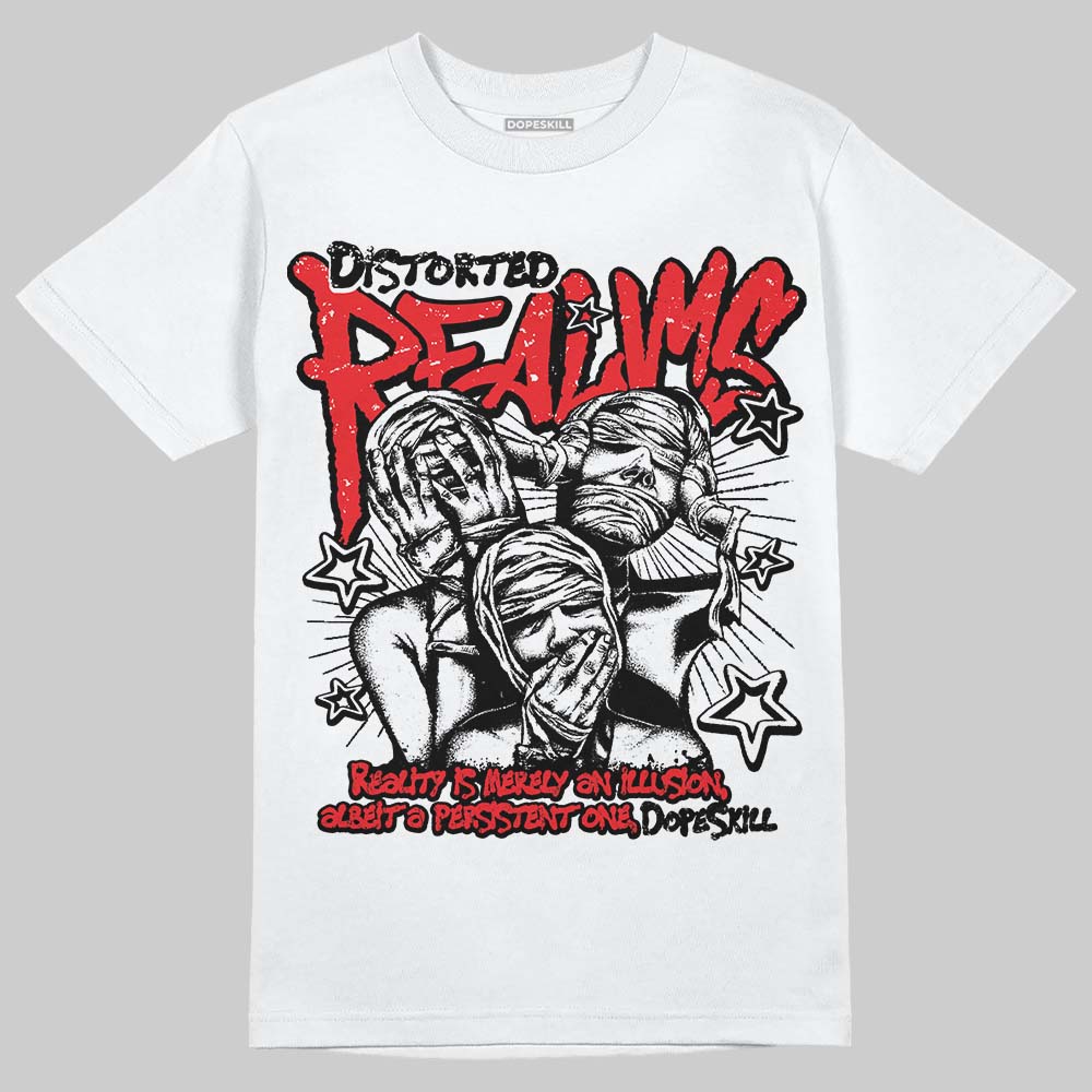 Red Collection superstreetwear T-Shirt Distorted Realms Graphic