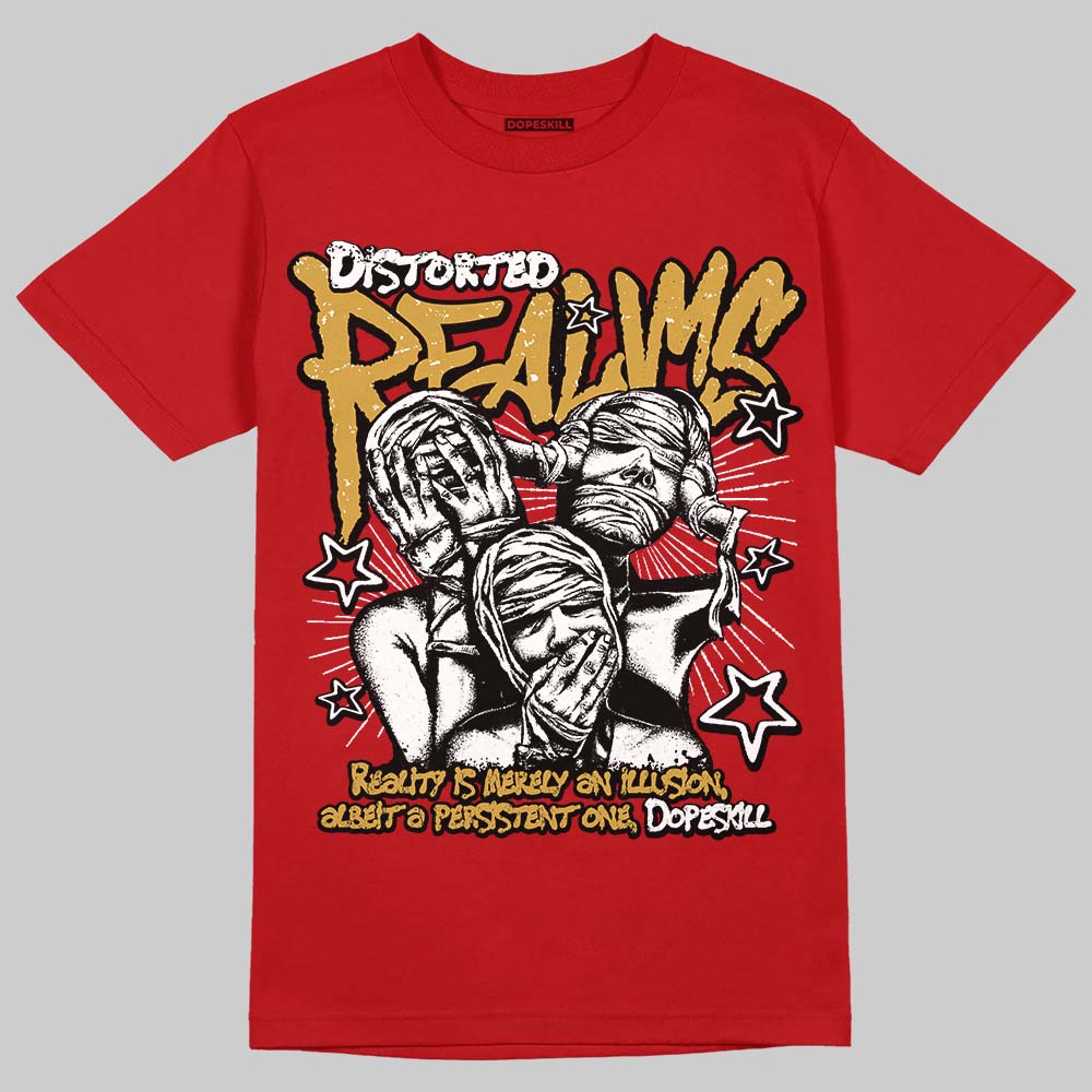Red Collection superstreetwear T-Shirt Distorted Realms Graphic
