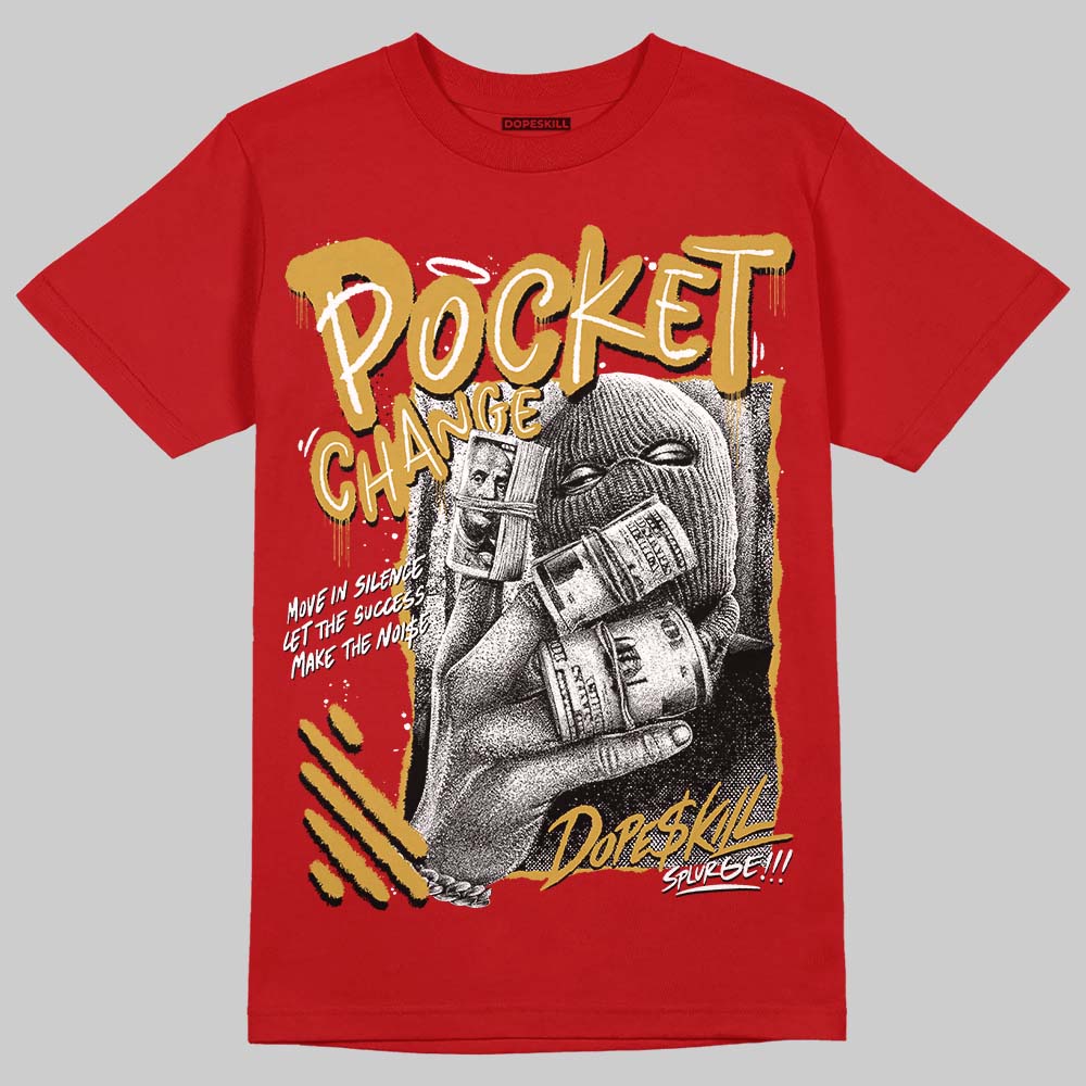 Red Collection superstreetwear T-Shirt Pocket Change Graphic