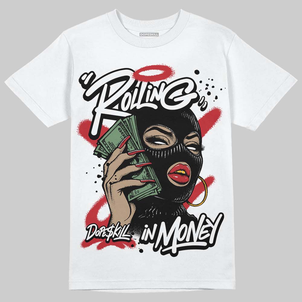 Bred 11s superstreetwear T-Shirt Rolling in Money Graphic