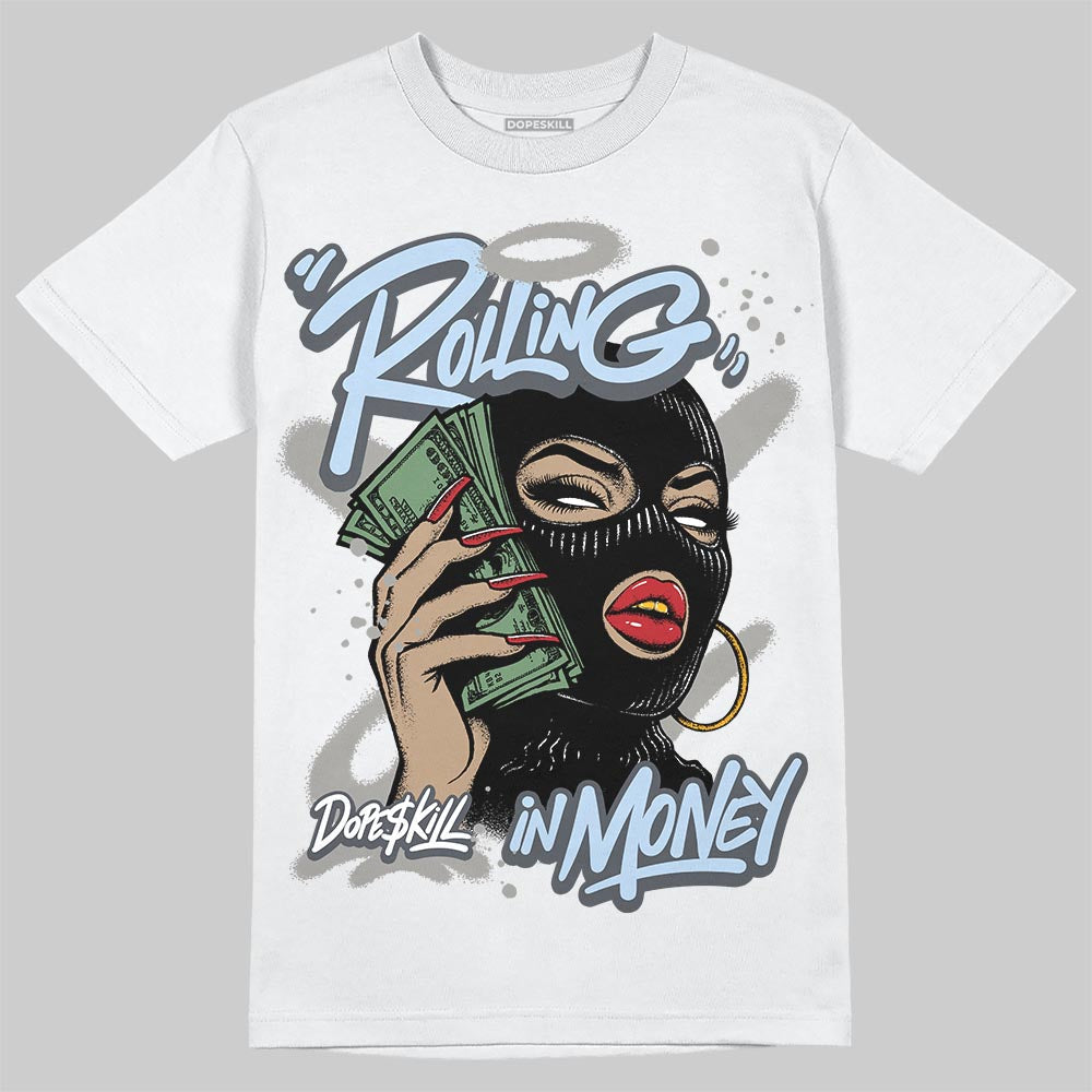 Cool Grey 11s superstreetwear T-Shirt Rolling in Money Graphic