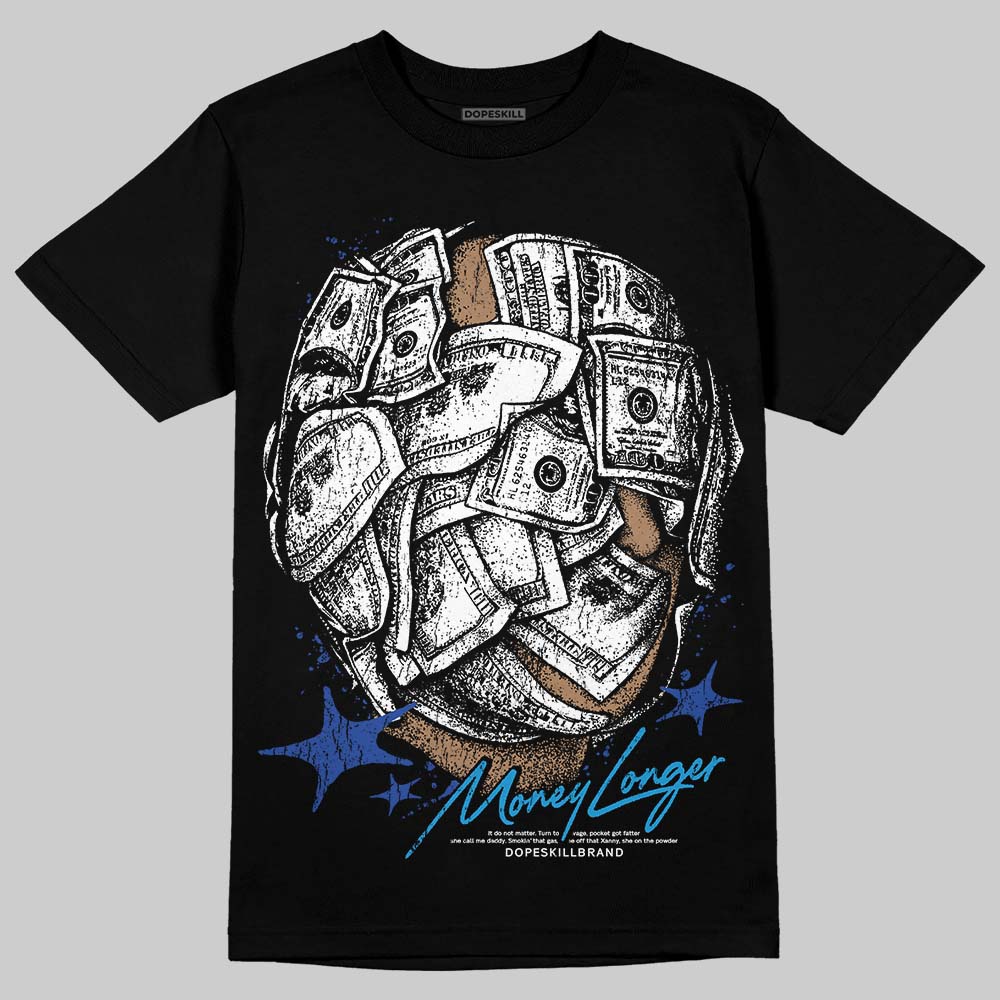 Royal Blue Collection superstreetwear T-Shirt Money Longer Graphic