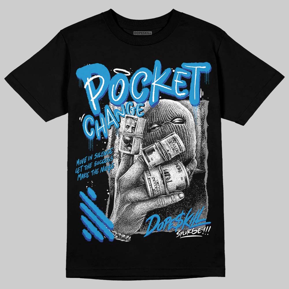 Royal Blue Collection superstreetwear T-Shirt Pocket Change Graphic