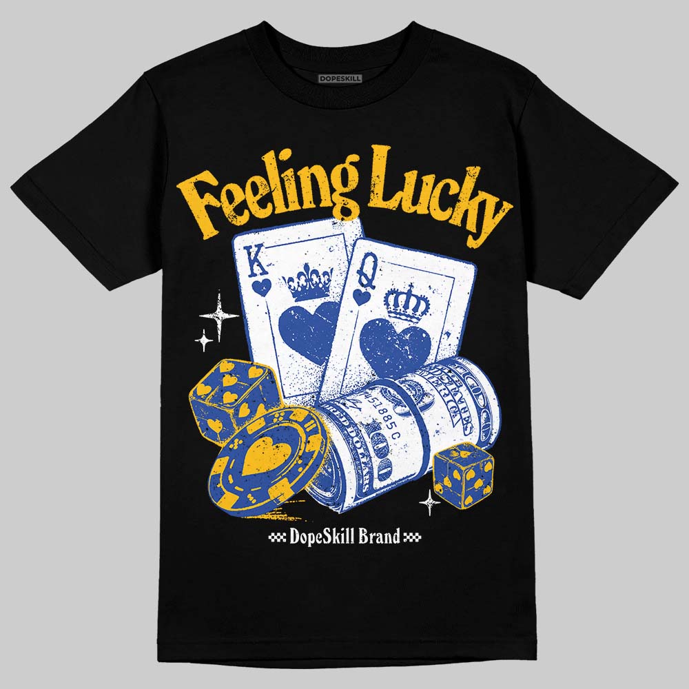 Royal Blue Collection superstreetwear T-Shirt Feeling Lucky Graphic