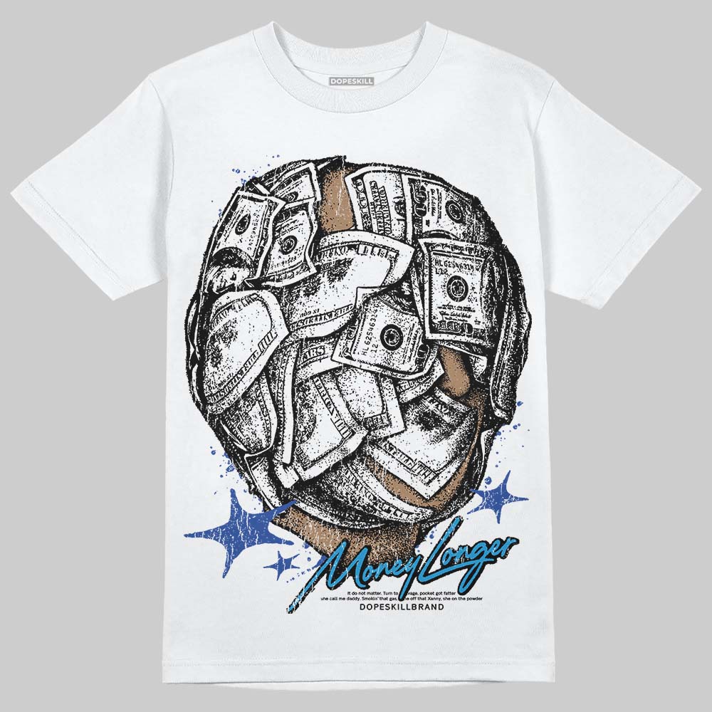 Royal Blue Collection superstreetwear T-Shirt Money Longer Graphic