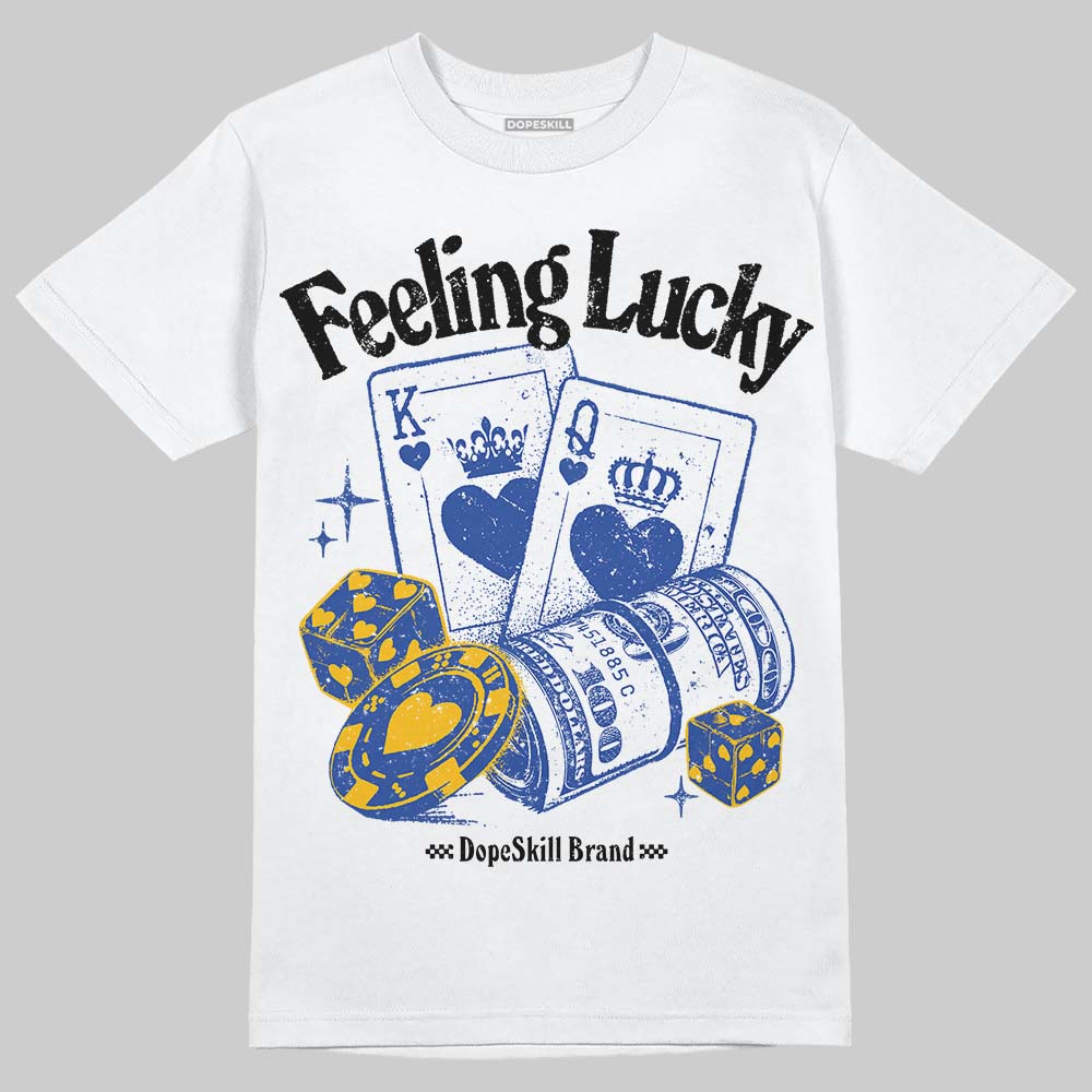 Royal Blue Collection superstreetwear T-Shirt Feeling Lucky Graphic