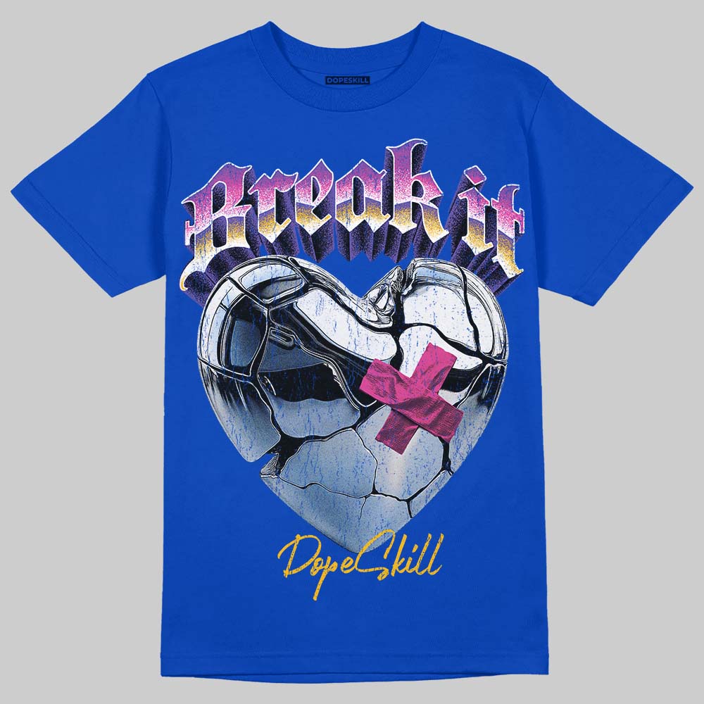 Royal Blue Collection superstreetwear T-Shirt Break It Graphic