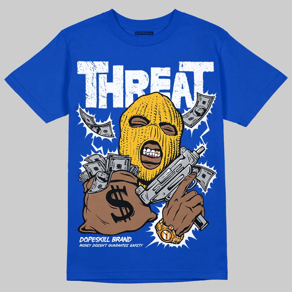 Royal Blue Collection superstreetwear T-Shirt Under Threat Graphic