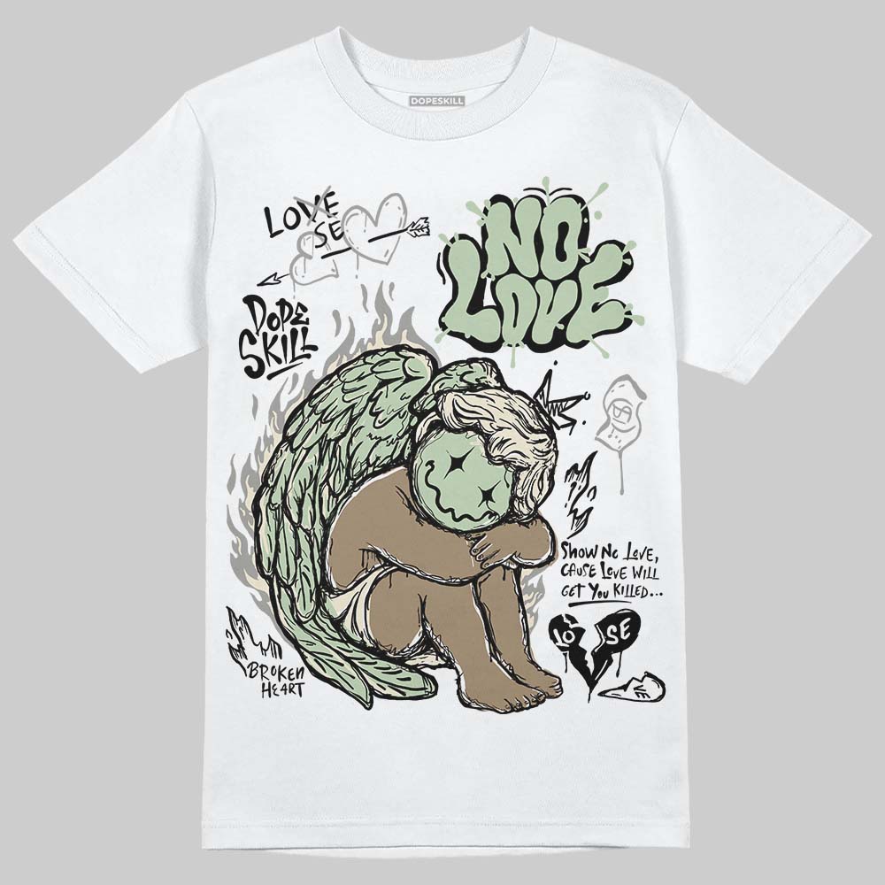 Seafoam 4s 2025 superstreetwear T-Shirt No Love Graphic