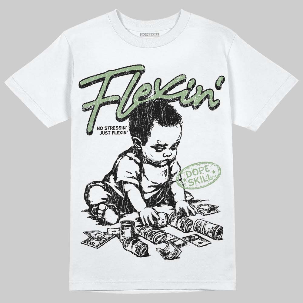Seafoam 4s superstreetwear T-Shirt Flexin' Graphic