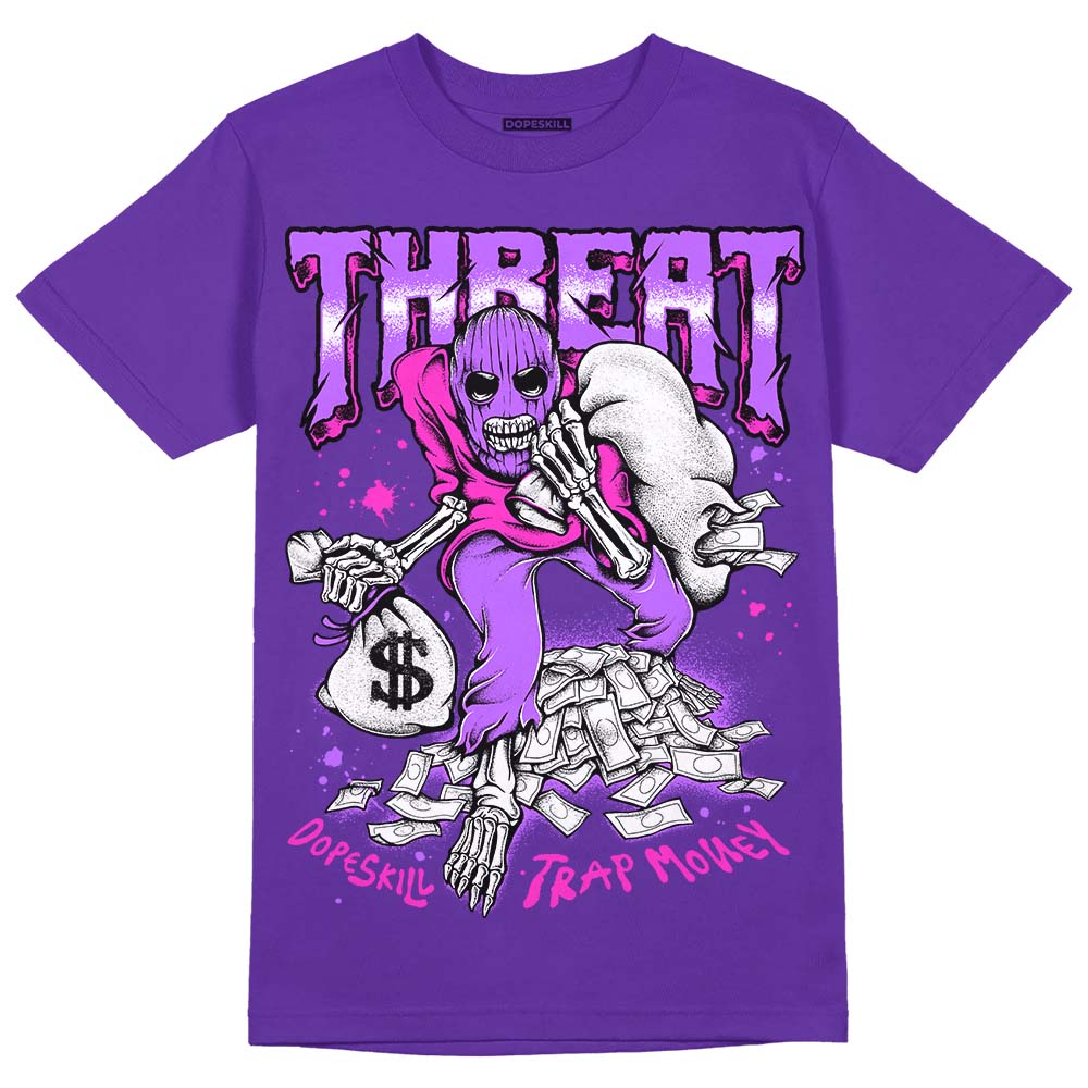 PURPLE Collection superstreetwear Purple T-shirt Threat Graphic