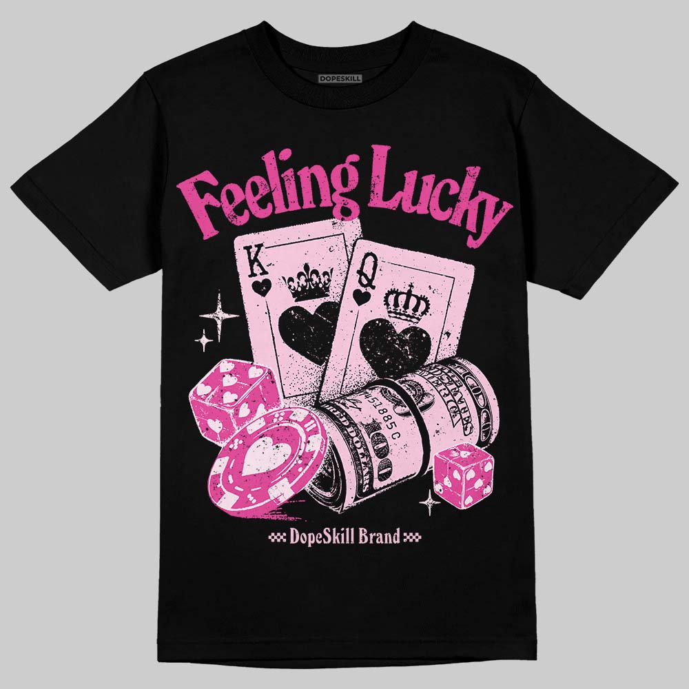 Triple Pink Dunk superstreetwear T-Shirt Feeling Lucky Graphic