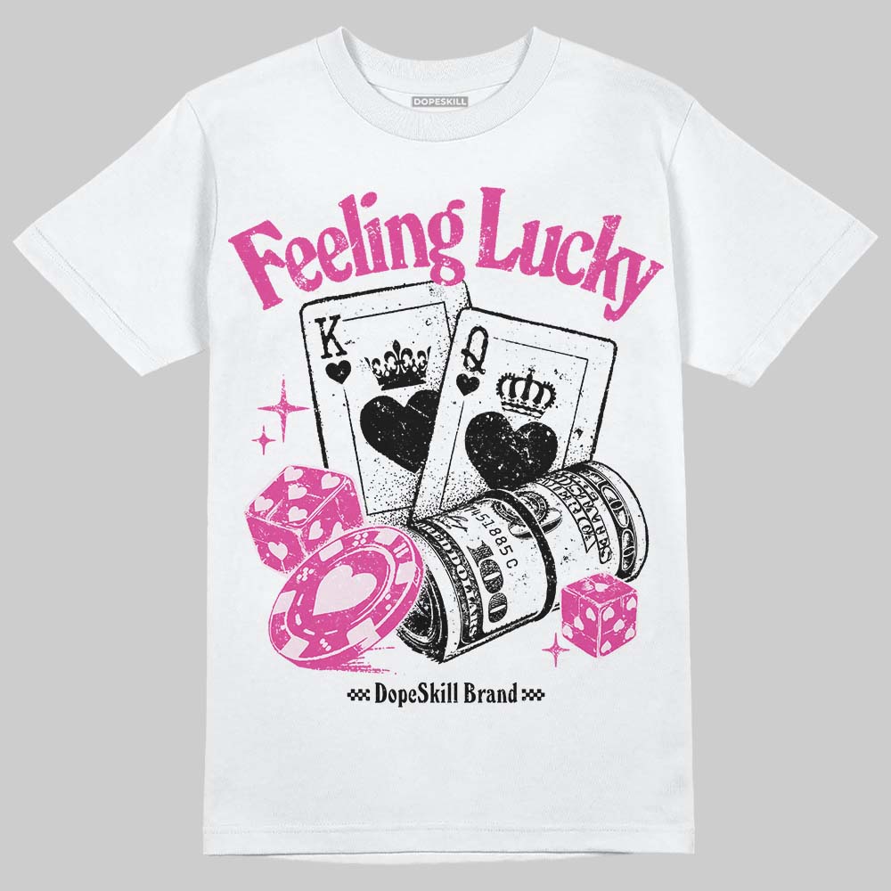 Triple Pink Dunk superstreetwear T-Shirt Feeling Lucky Graphic