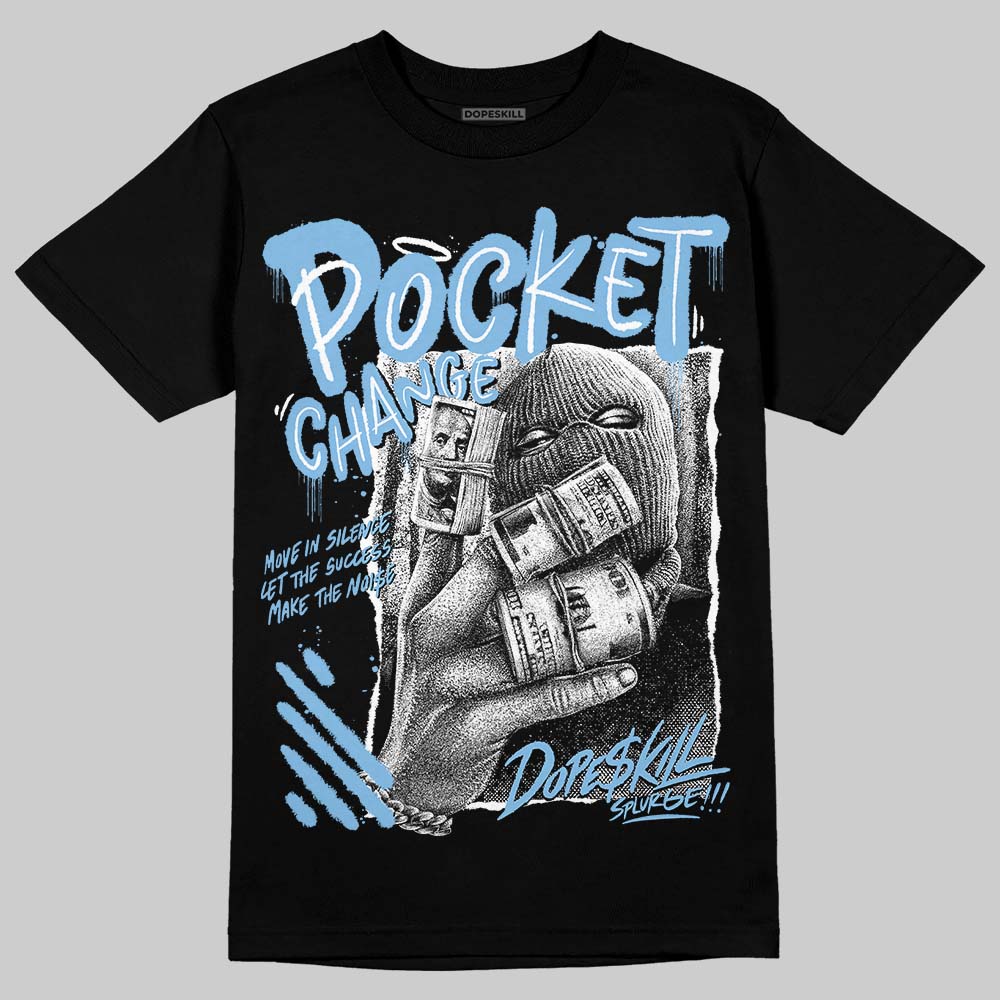 University Blue Collection superstreetwear T-Shirt Pocket Change Graphic