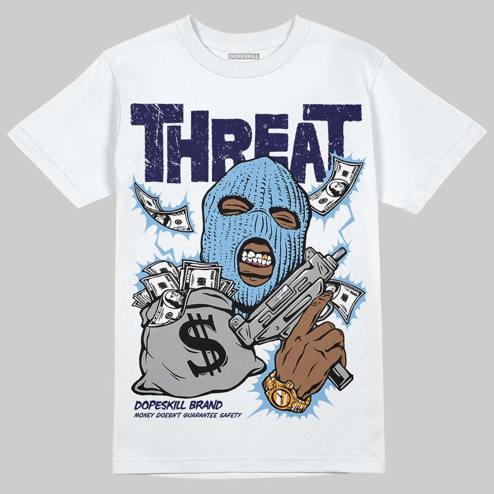 University Blue Collection superstreetwear T-Shirt Under Threat Graphic