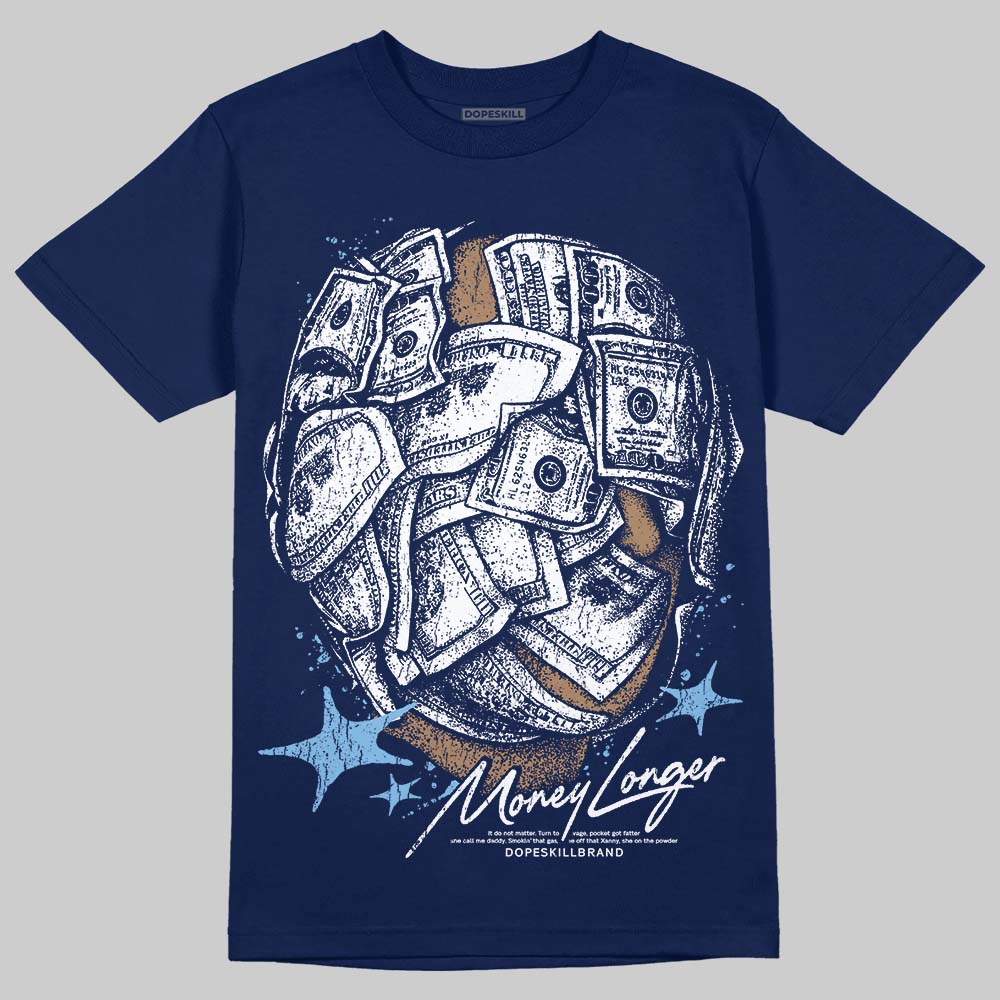 University Blue Collection superstreetwear T-Shirt Money Longer Graphic