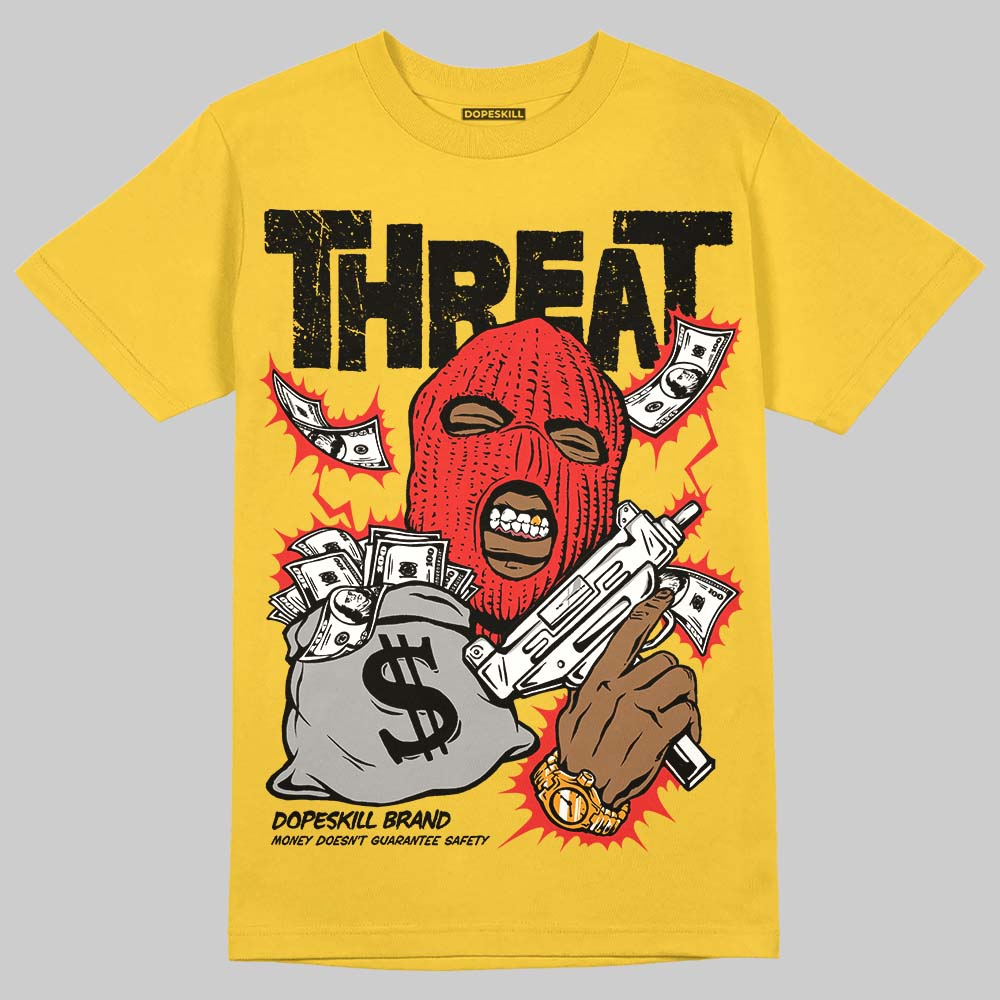 Yellow Collection superstreetwear T-Shirt Under Threat Graphic