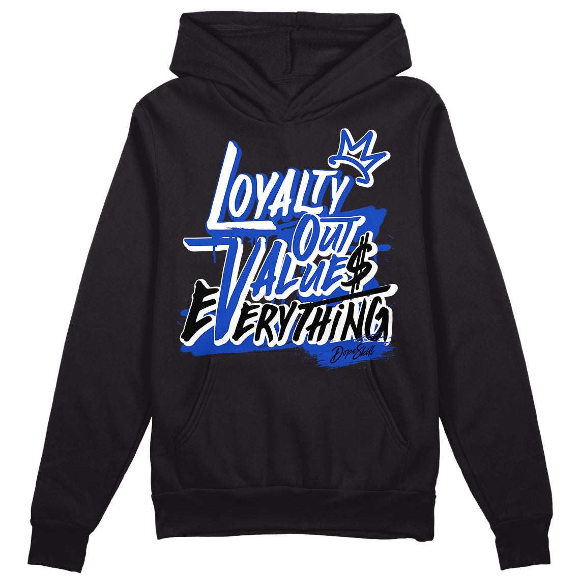 Hyper Royal 12s superstreetwear Hoodie Sweatshirt LOVE Graphic