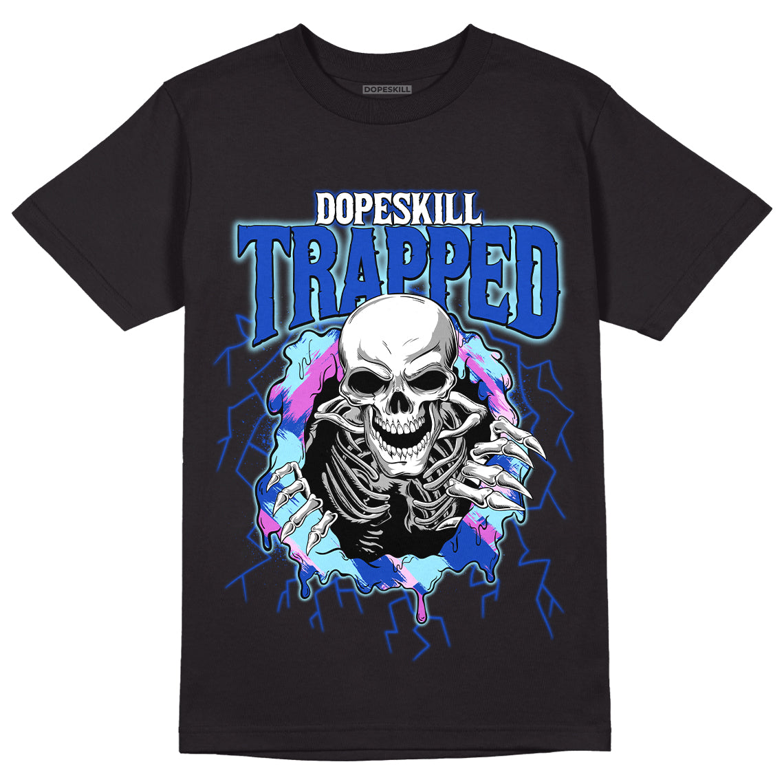 Hyper Royal 12s superstreetwear T-Shirt Trapped Halloween Graphic