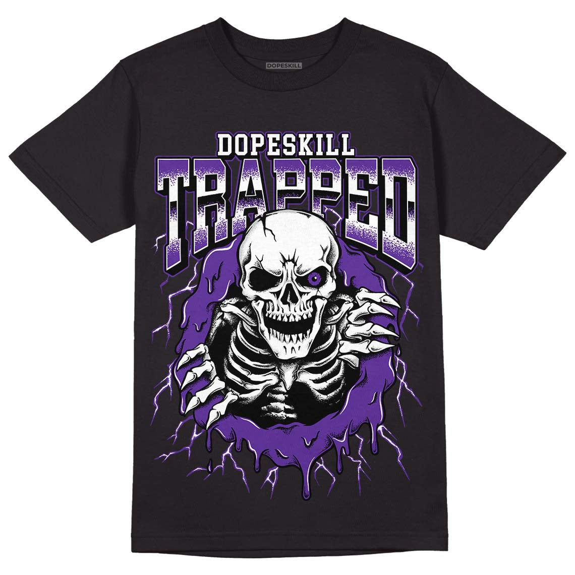 PURPLE Collection superstreetwear T-Shirt Trapped Halloween Graphic