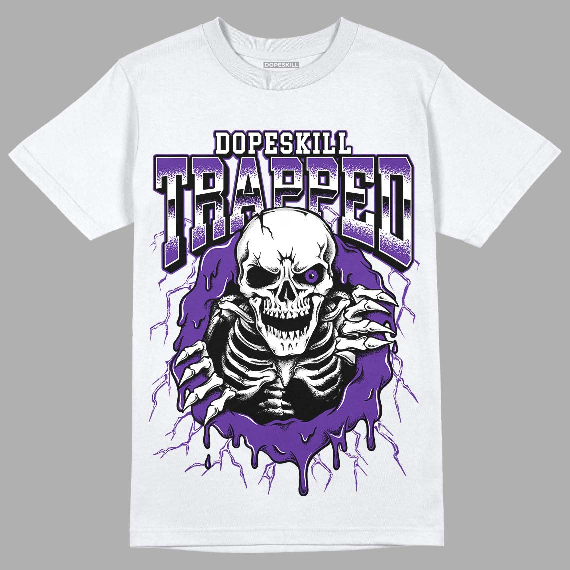 PURPLE Collection superstreetwear T-Shirt Trapped Halloween Graphic