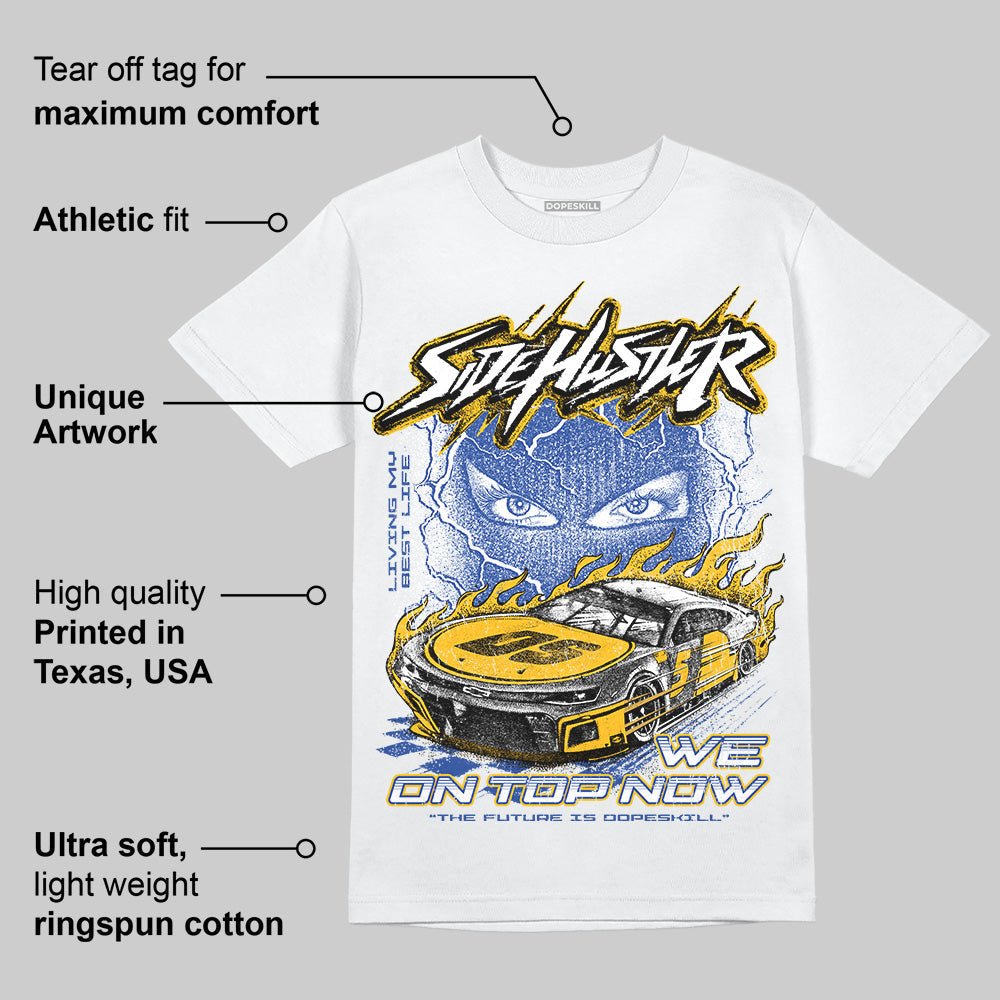 Royal Blue Collection superstreetwear T-Shirt New Side Hustler Graphic