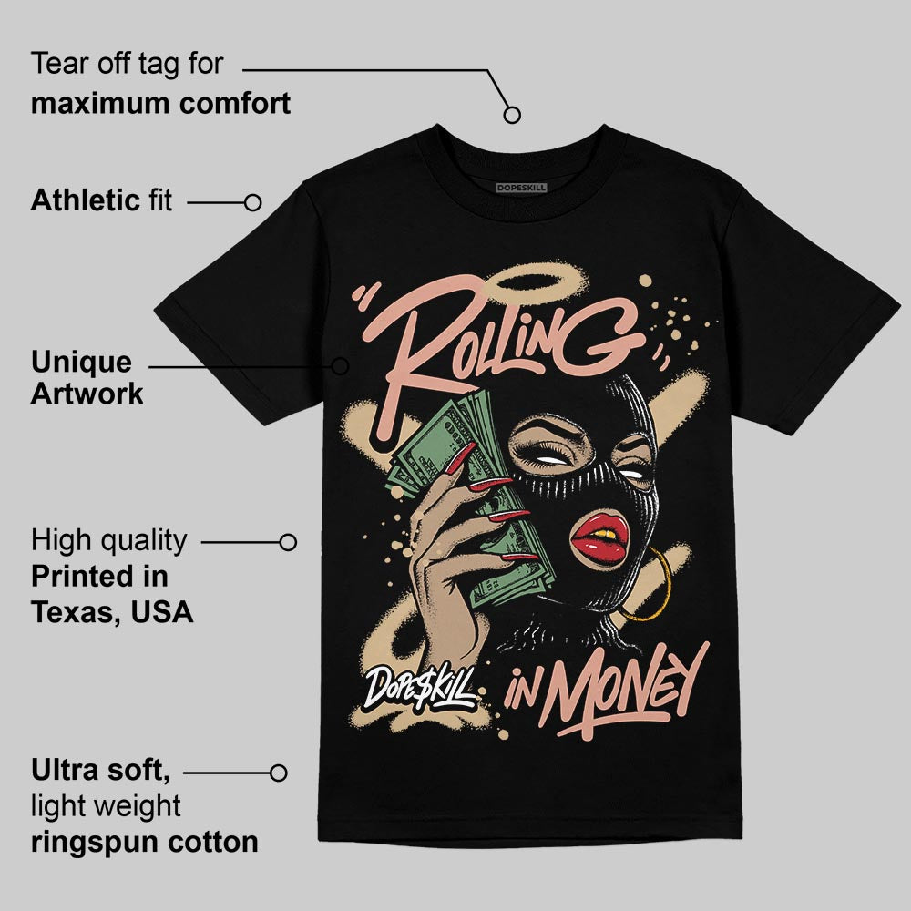 TAN Collection superstreetwear T-Shirt Rolling in Money Graphic